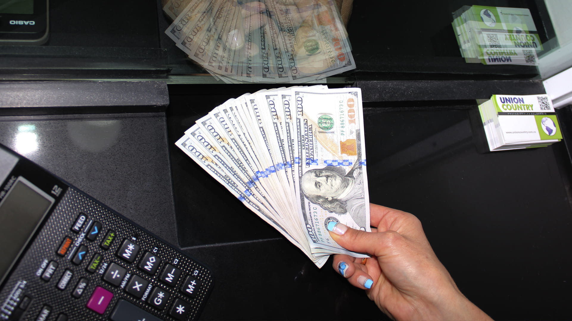 billete de 100 dólares